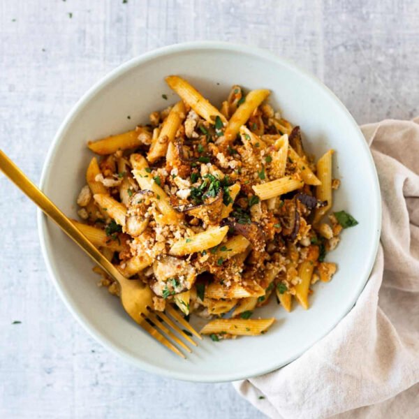 Eggplant Parmesan (Pasta Entrée)